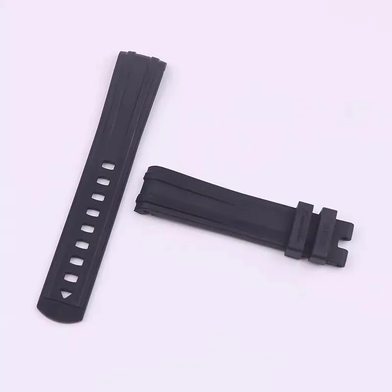 XIANERSHANG Fluororubber Watchbands O-MEGA SEAMASTER 300 Original Style Strap 20MM*18MM 21MM*18MM VITON Belt Watch Accessories