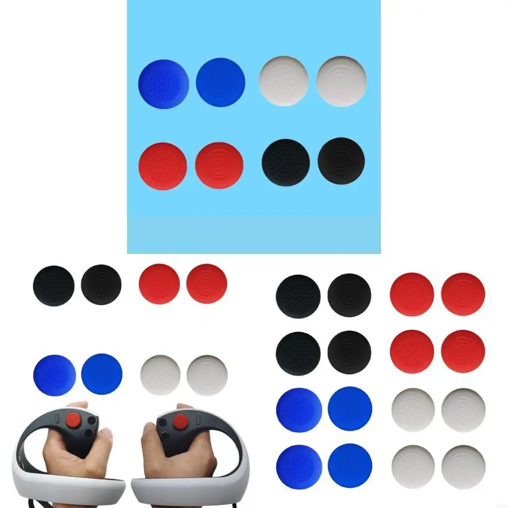 J78A Odorless Controller Thumb Caps Cover for PS VR2 Controller Thumbstick Caps
