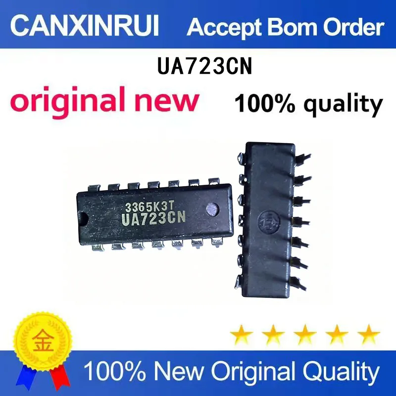 

（5-100 pieces）Brand new original UA723CN UA723CN DIP-14 spot chip IC