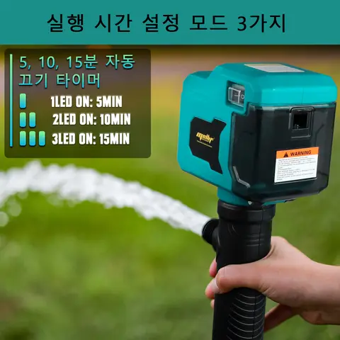 720 GPH 브러시리스 딥 웰 잠수정 펌프, 마키타 18V 배터리 호환, 도구 전용, 무선 스틱 물 전송 펌프