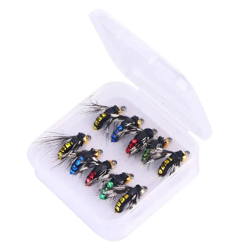 #14 Bead Head Fast Fly Fishing Flies Different Style Scud Fly Bug Insects Salmon Trout Single Dry Fly Fishing Lures Fishing Tack