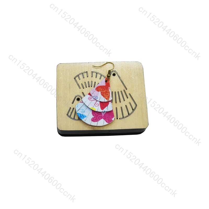 

Деревянные штампы для резки сережек, новый скрапбукинг, несколько размеров, V-8651