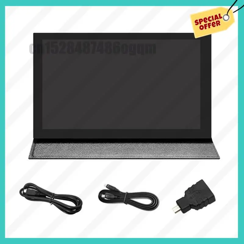 -ABJZ 7 Inch IPS Mini -Compatible Universal Touch Screen With Case For Raspberry Pi 5 4 Windows PC Display Game Console