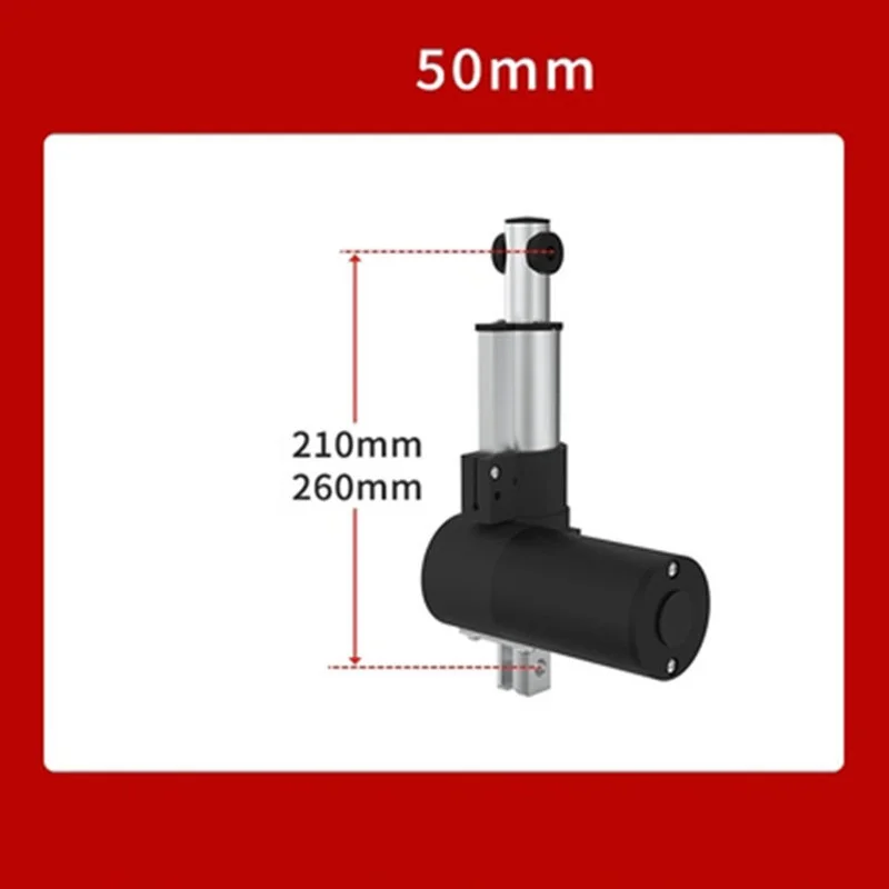 

Stroke 50mm DC12V 24V Linear Actuator Large Thrust 3000N~6000N Electric Push Rod Motor for Large Lifting Platform or Massage Bed