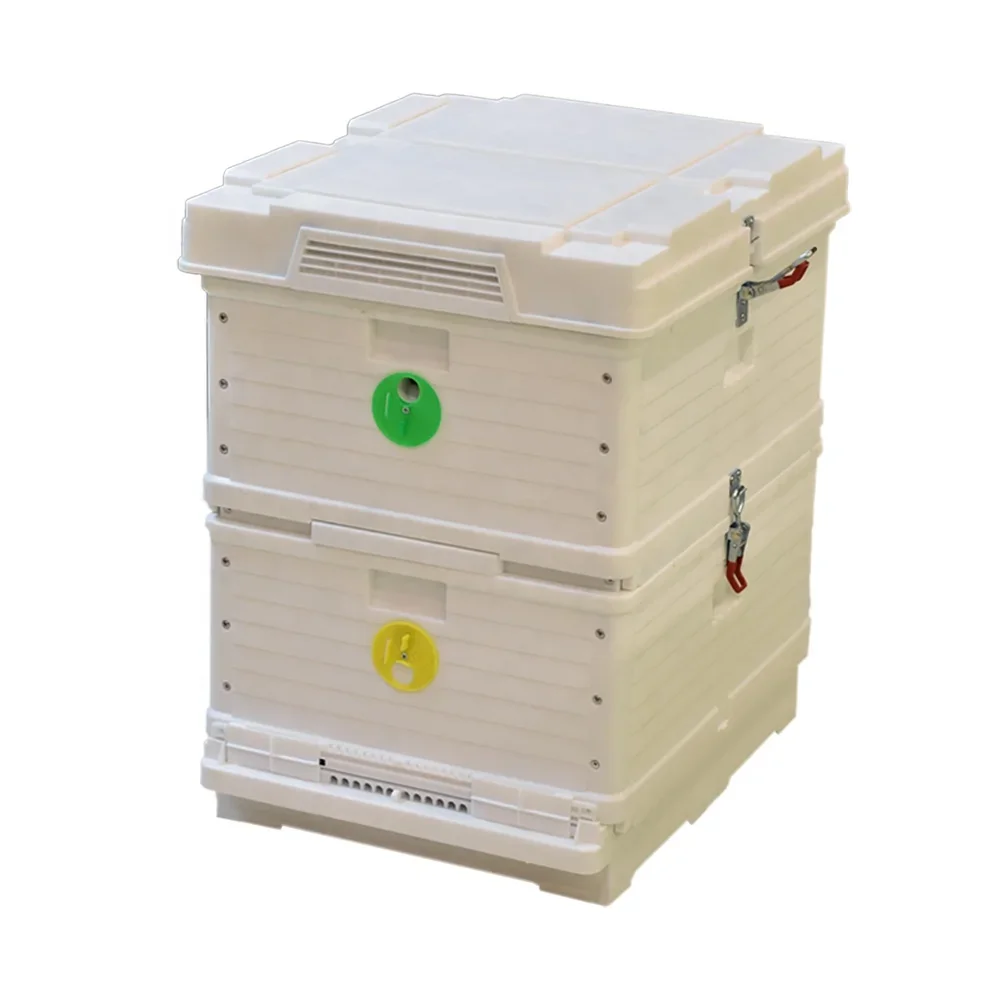 Benefitbee factory price durable plastic langstroth honey bee box for beekeepers