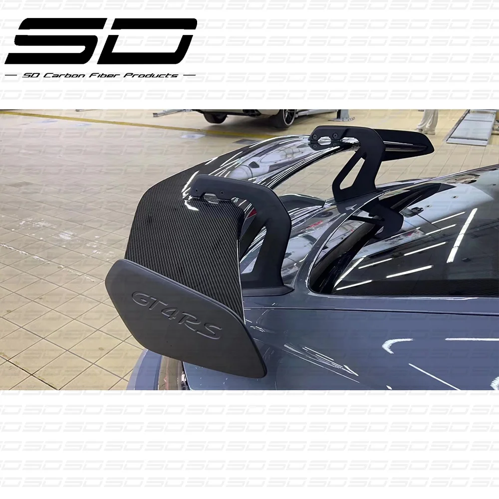 

Carbon fiber rear spoiler wing for Por sche 718 Boxster Car Accessories