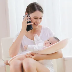 Almohada de lactancia para recién nacido, cojín de lactancia con correa de apoyo, artefacto de abrazo, antisaliva