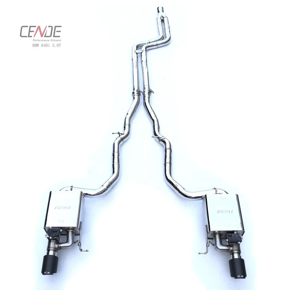 100% Original cutot Valvetronic system Catback Exhaust For BMW F10 F30 520 Exhaust