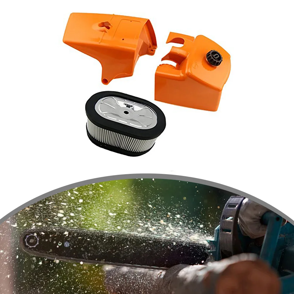 

Chainsaw Air Filter Cover Replacement Set for Models MS640 MS650 MS660 Includes Air Filter Air Baffle and Cylinder Cover