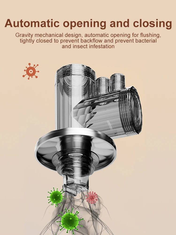 Tali pengering mesin cuci, pipa drainase dapur, Filter sambungan 3 arah, drainase mesin cuci piring, Distributor air multifungsi