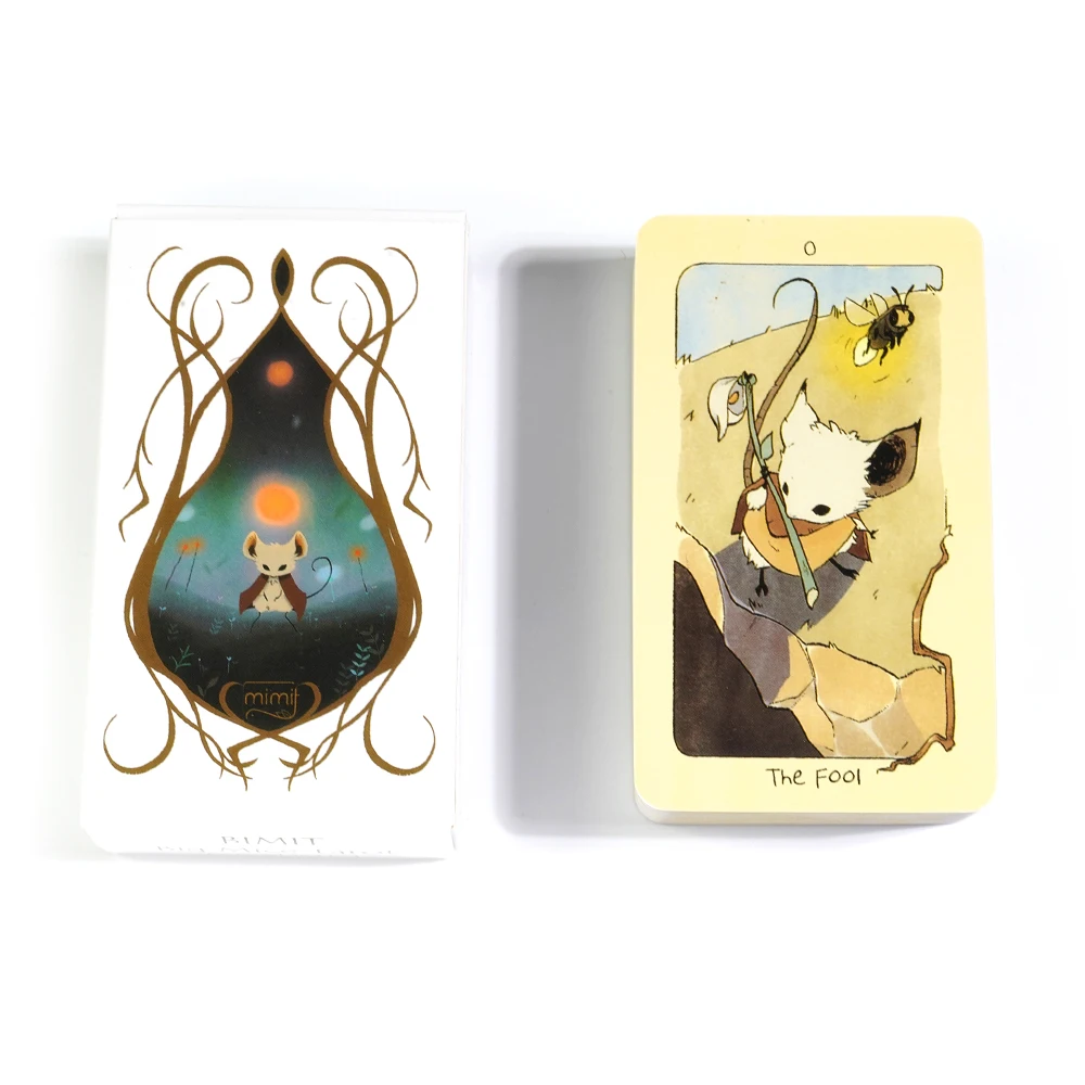 MIMIT Mini Mice Tarot 78 small cards the symbolism of the Tarots in the same space that an Alphiran