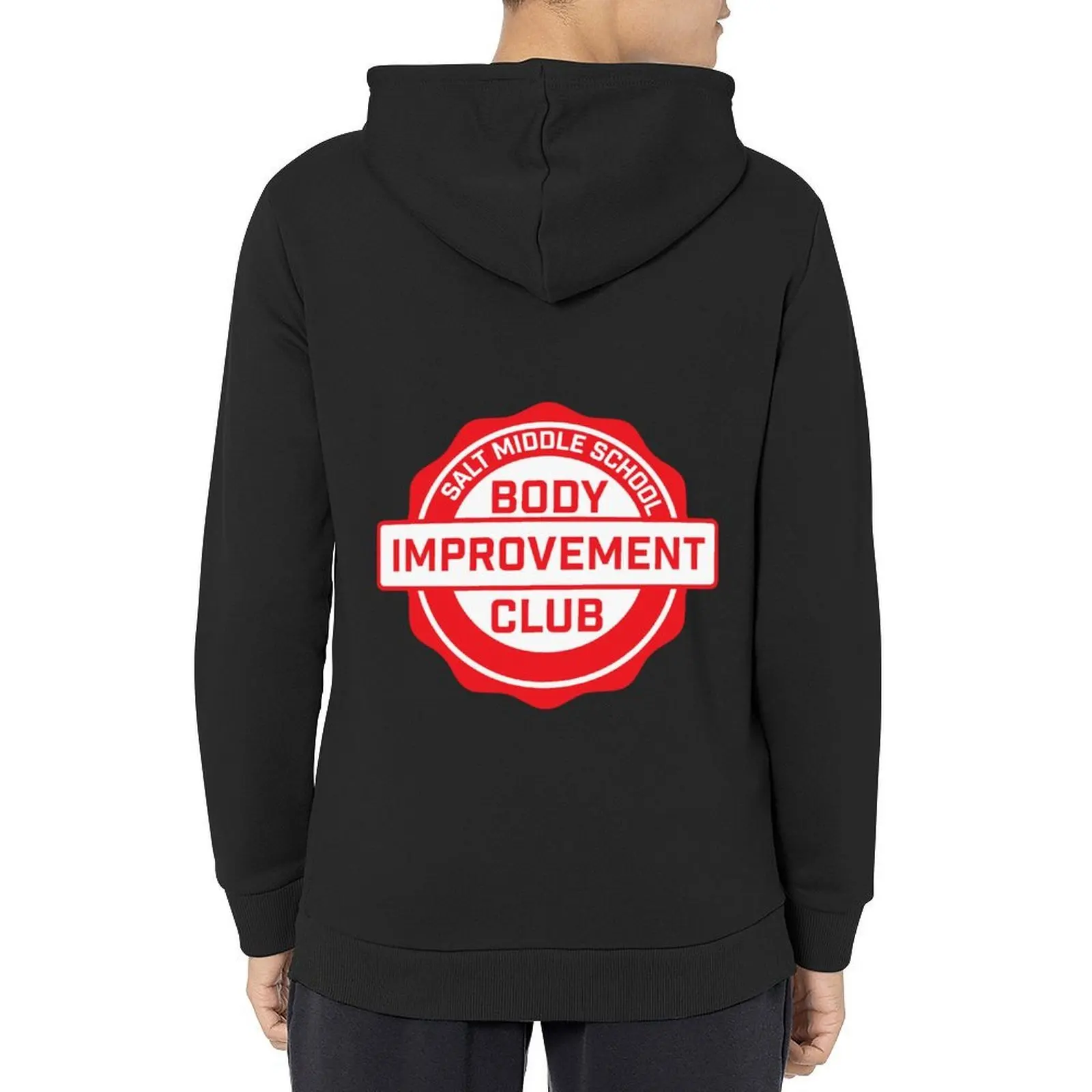 

Salt Middle School Body Improvement Club Hoodie fashion men autumn clothes men wear hooded shirt new in hoodies & sweat-shirt