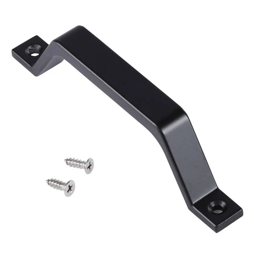 

Modern Aluminium Alloy Door Handle Push-pull Sliding Door Pulls Black/White Knobs Hardware