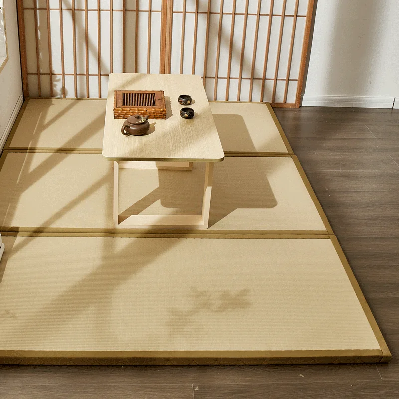 Huaju custom tatami floor mat bedroom coconut palm tatami bed