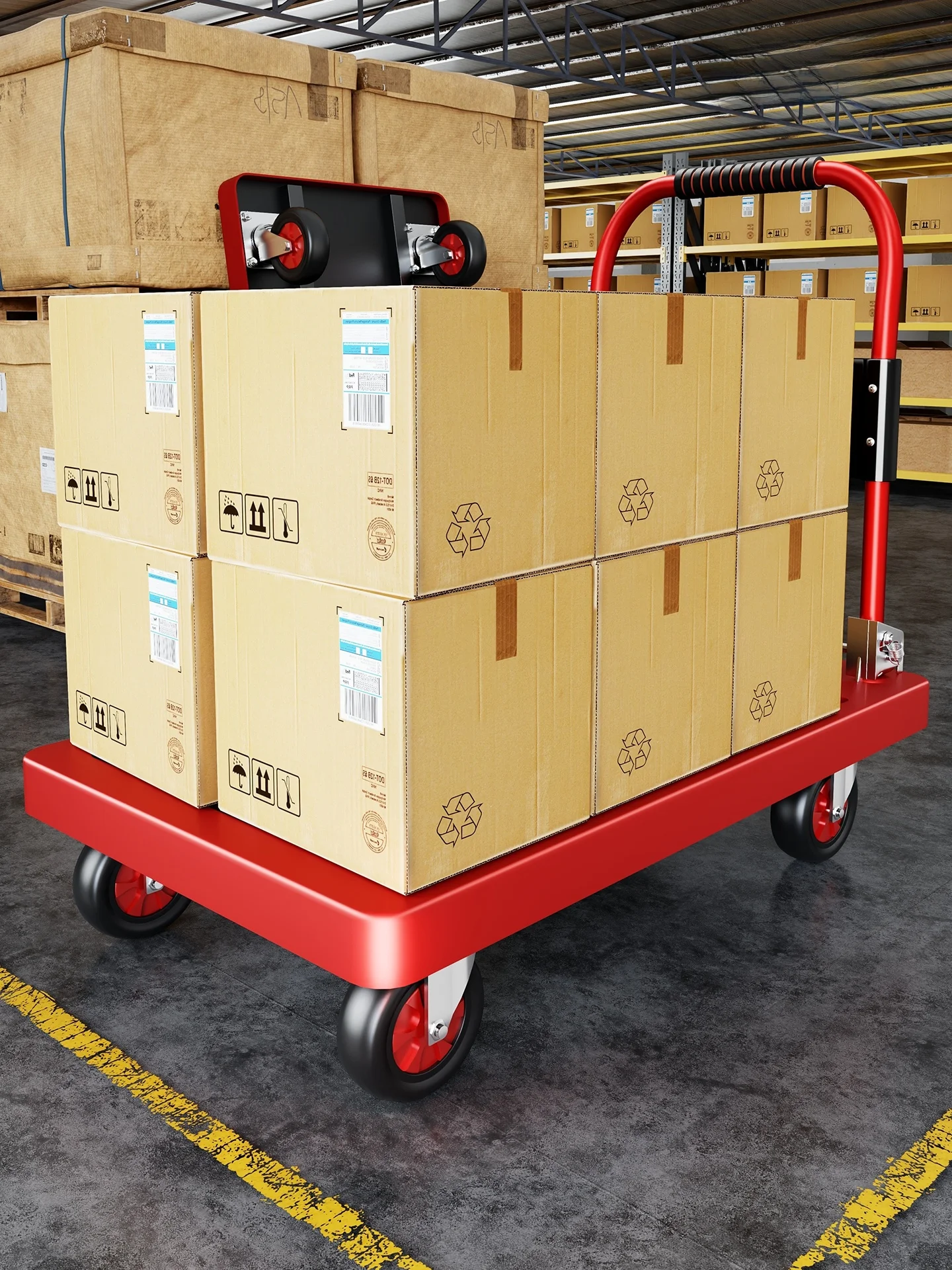 chariot-pliant-portable-en-acier-petit-vehicule-de-transport-manuel-chariot-de-courses-pratique-outils-de-rangement-familial-pour-l'achat-de-legumes