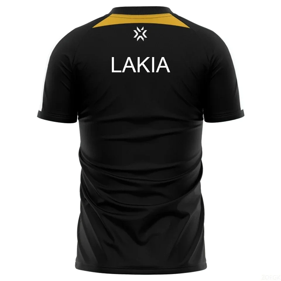 2025 جديد GEN G E-Sports Culb دعم جيرسي ألعاب الشجاعة موحدة الرجال تي شيرت مسابقة رياضية التدريب تنفس للجنسين القمم