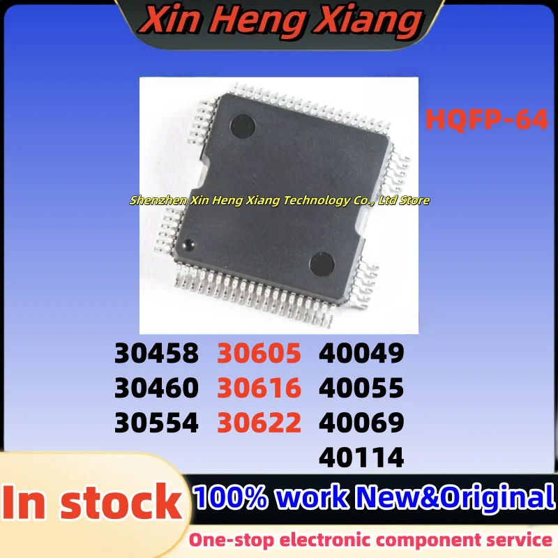

(5pcs)QFP-64 100%New 30605 30616 30622 40049 30458 30460 30554 40055 40069 40114 HQFP-64