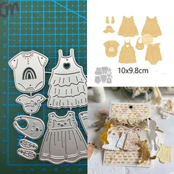 baby clothes DIY Cards Scrapbooking Decor Embossing Dies Cut Stencils Folder Craft Delicate Metal Die Cutting Dies