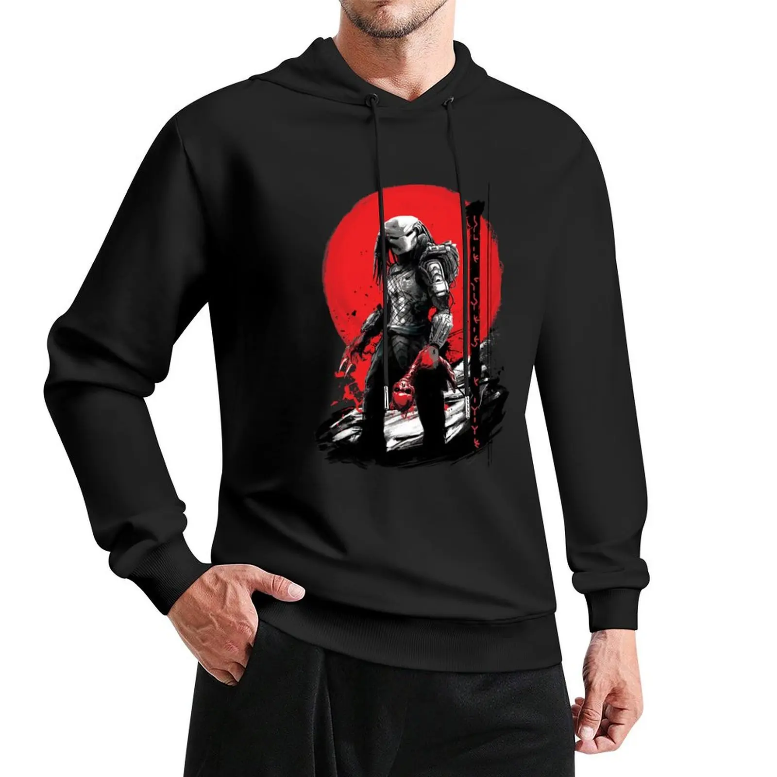 

Hunter's Moon- Predator Pullover Hoodie anime clothes men's clothes anime clothing hoodie