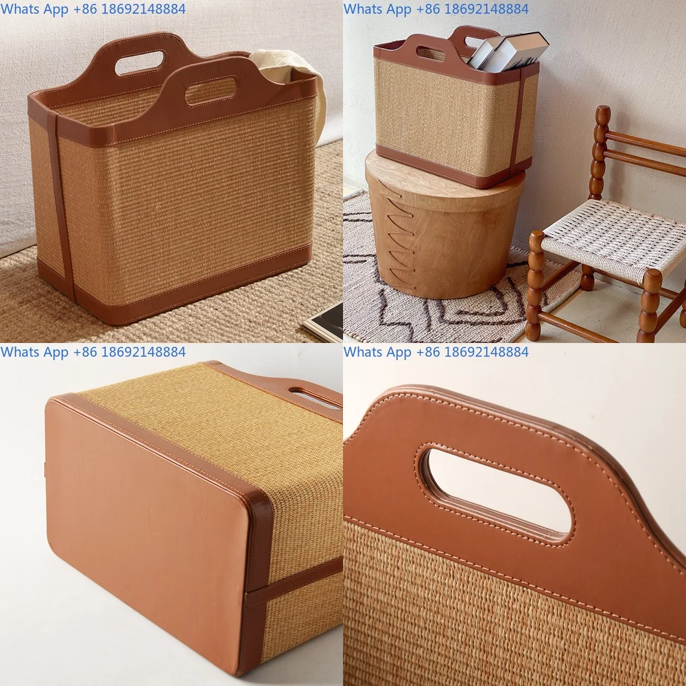 

Woven Storage Basket for Laundry and Home Organization Multi Purpose Hamper