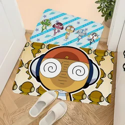 Cartoon Divertente Keroro Gunsou Rana Tappetino Tappeto per bambini Camera da letto Decorazione Balcone Zerbino antiscivolo Hotel