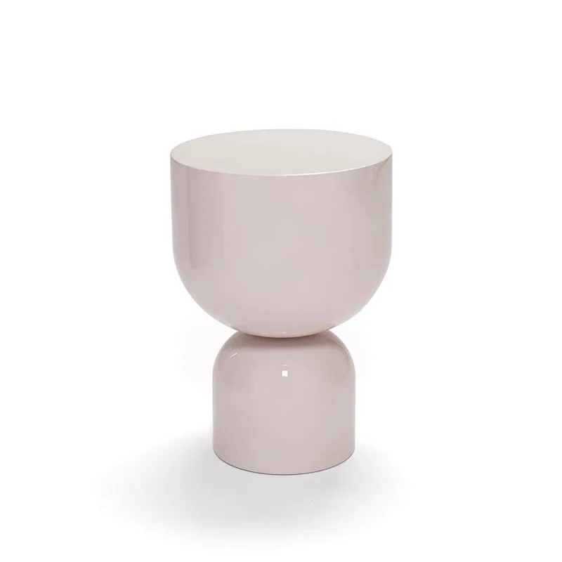 

Durable lacquered finish modern, creative solid wood coffee table irregular shape, home hotel living room elegant center piece