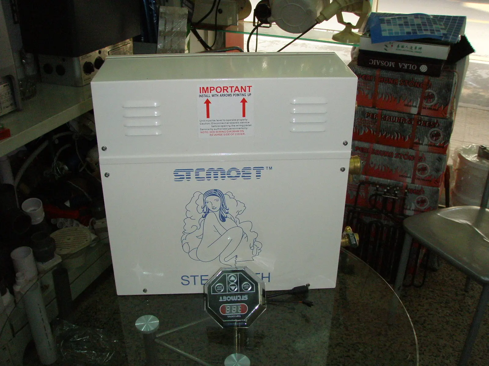 Modern Home Bathroom Portable Sauna Wholesale Mini Electric Steam Generator Wet Steam Computer Control Panel Acrylic Shower