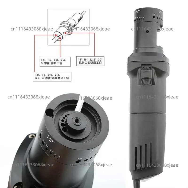 Portable Hand Held Tungsten Needle Sharpening Machine TIG Welding Tungsten Electrode Rod High Speed Grinding Machine