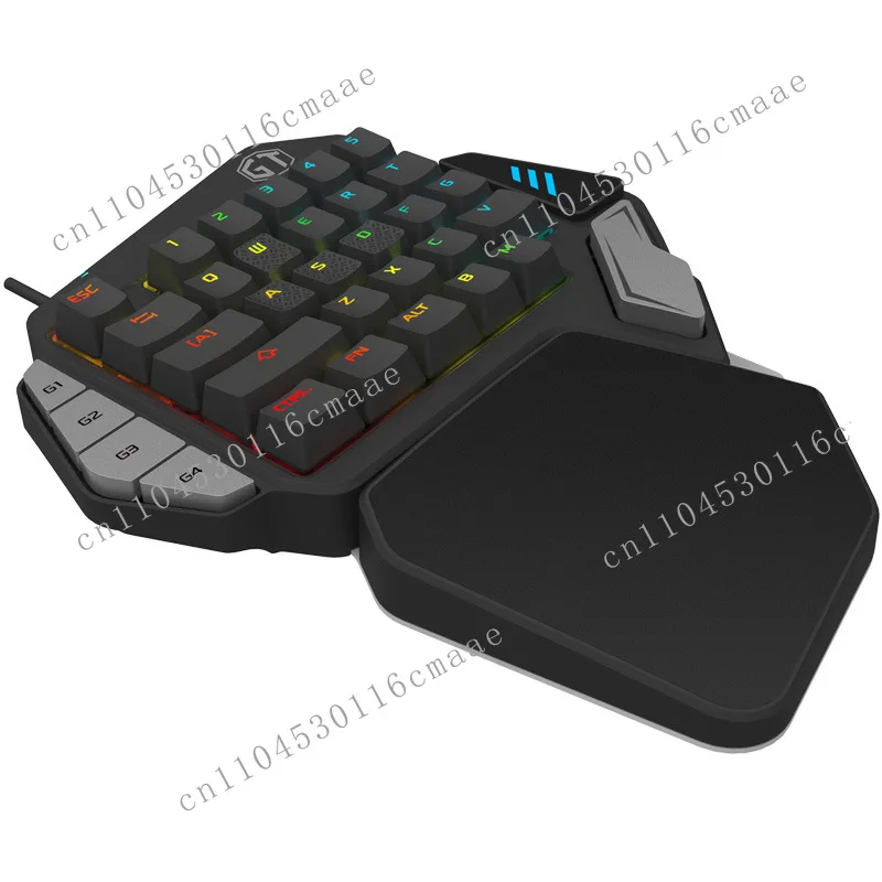 T9X Internet BOX One-handed Keyboard Mobile Gaming Player Battle Grounds Keyboard for Mini Keyboard