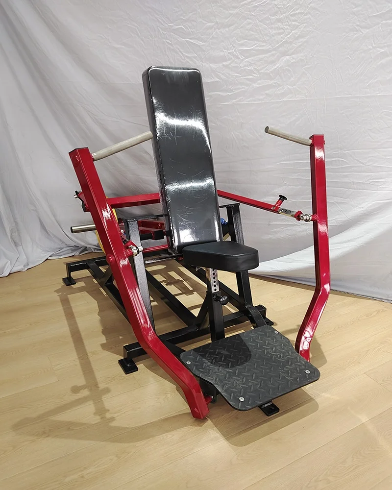 لوحة اللياقة البدنية في صالة الألعاب الرياضية التجارية المحملة بسلسلة مرنة لرافعة الصدر لنوادي الصالة الرياضية #3