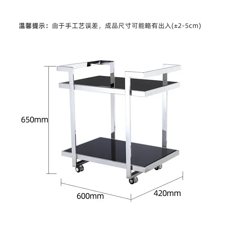 Подвижный простой креативный стеклянный край, журнальный столик для спальни, гостиной, бытовой, из нержавеющей стали, современный квадратный угол, несколько