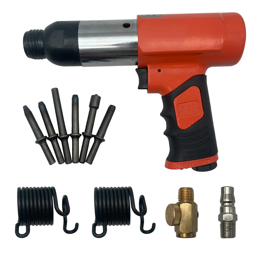 

Pneumatic Riveter Street Traffic Signs Advertisement Nameplate Air Rivet Tool 3-8MM Screw Nut Riveting Hammer Y