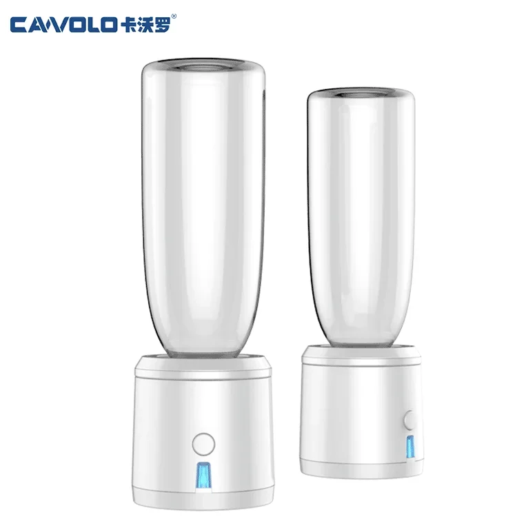 Cawolo portable hydrogen water ionizer spe pem technology korean hydrogen bottle