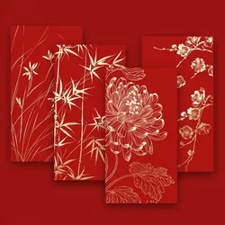 New universal red envelope for Chinese New Year, wedding gift, creative birthday, hot stamping, gold profit, is a 2025 gift