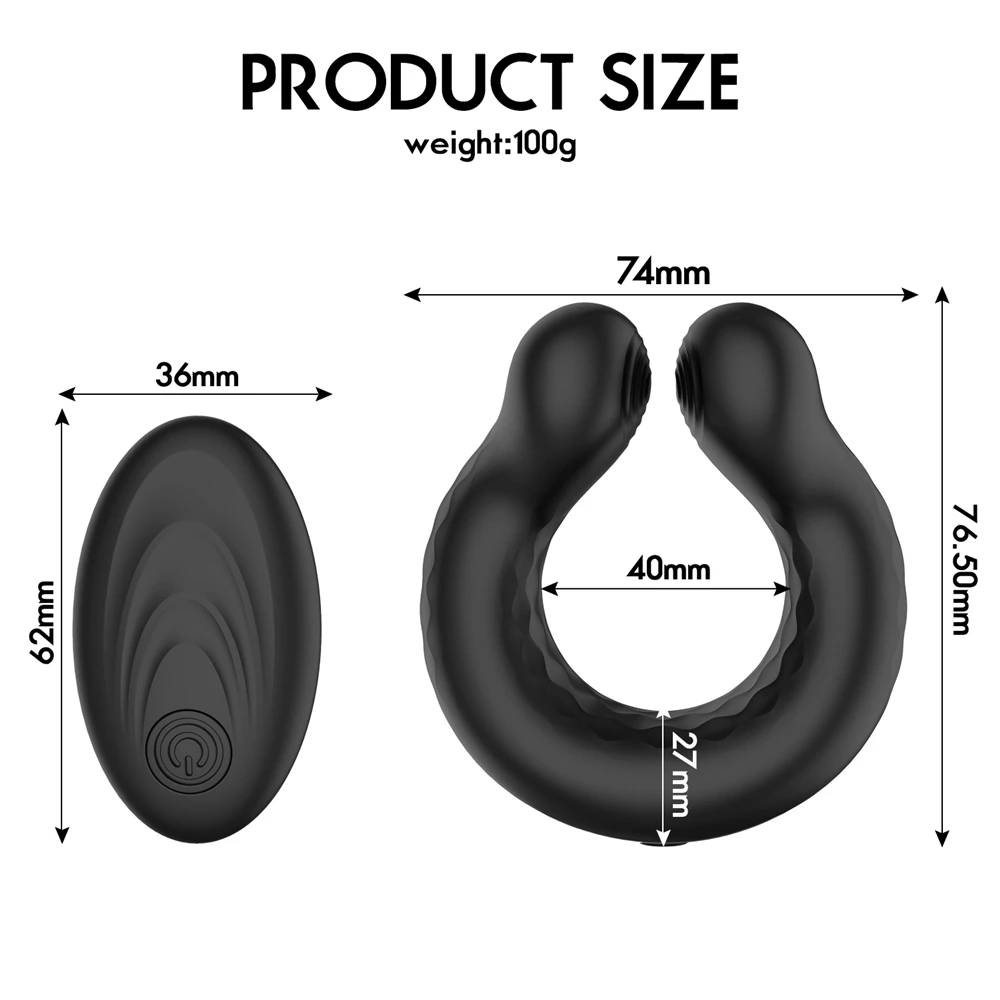 Draadloze Afstandsbediening Cockring Vibrator 10 Snelheden Penis Ringen Vibrator voor Mannen Penis Massager Adult Sex Toys Mannelijke Masturbator