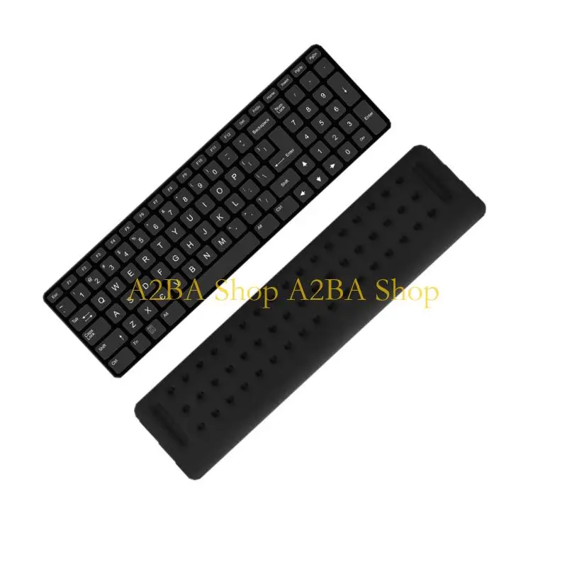 

A2BA Not Slip Base L Molded Wrist Pad for Computer Users Offering Stable Assist to Stop Fatigue During Extended Use