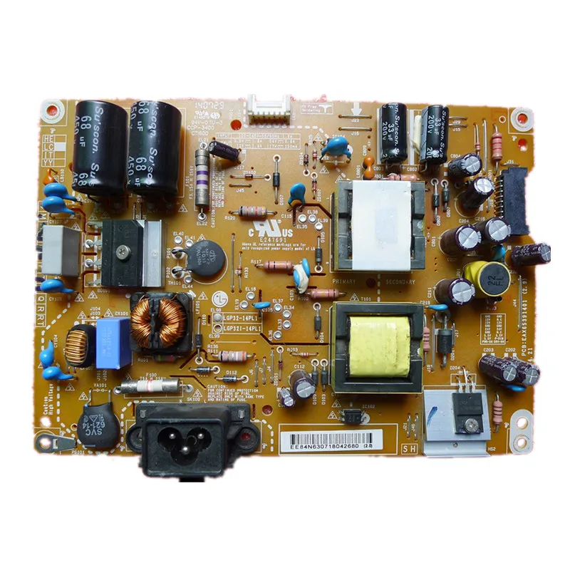 Test the LCD TV power board   LGP32-14PL1 EAX65391401 for  LG TV   LG32LB5610-CD