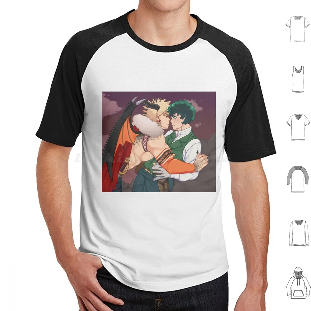 Fantasy Bakudeku ( Dragon Kacchan ) T Shirt Men Women Kids 6xl Bakudeku Katsudeku Bakugou Katsuki Midoriya Izuku Boku No Hero