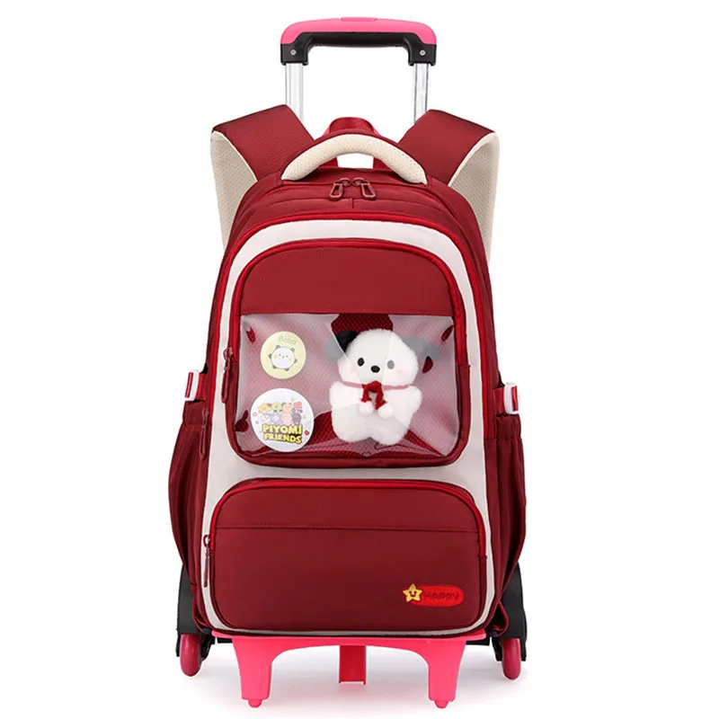 

Новый рюкзак на колесиках Mochilas Escolares Infantil Kids Morrales Para Hombre, милая дорожная сумка для девочек