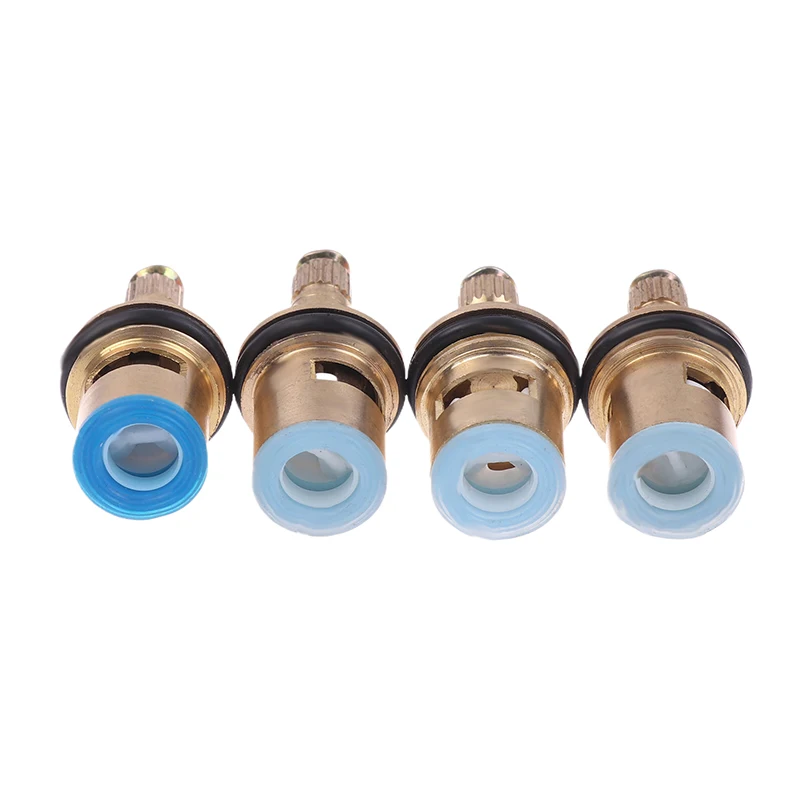 1PC Bathroom Kitchen DIY Accessories Universal 1/2" Replacement Tap Valves Copper Ceramic Cartridge Inner Faucet Valve