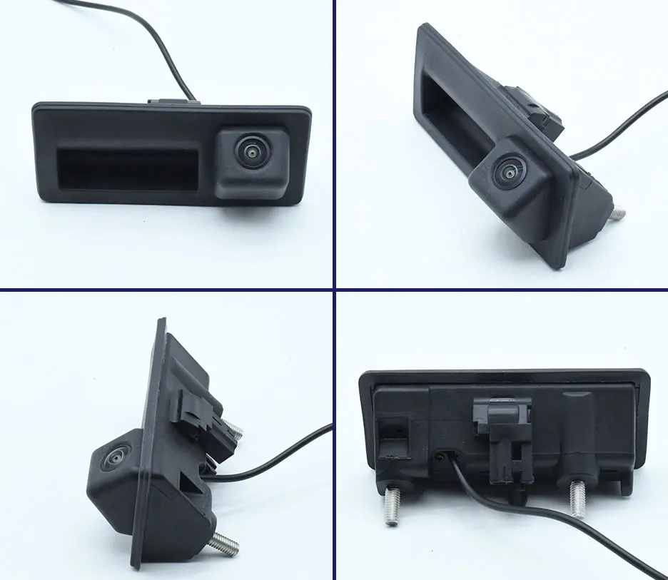 170° AHD 1080P Fisheye Trunk handle Vehicle Rear View Car Camera For Volkswagen Tiguan b7 2011 2012 2013 2014 Android Monitor