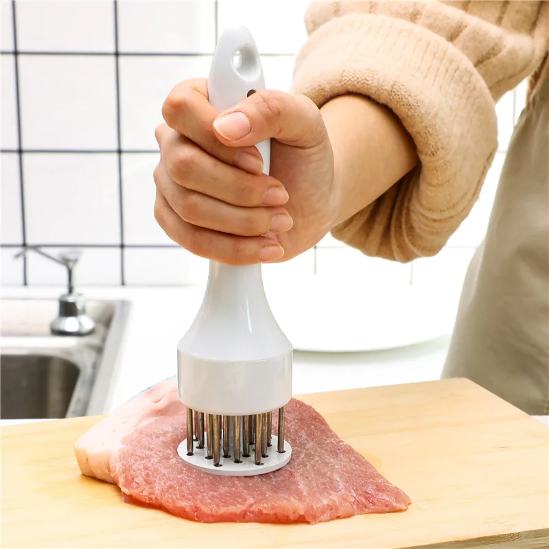 Hot Sale Top Quality Profession Meat Meat Tenderizer Needle With Stainless Steel Kitchen Tools Cooking Accessories kitchen tools