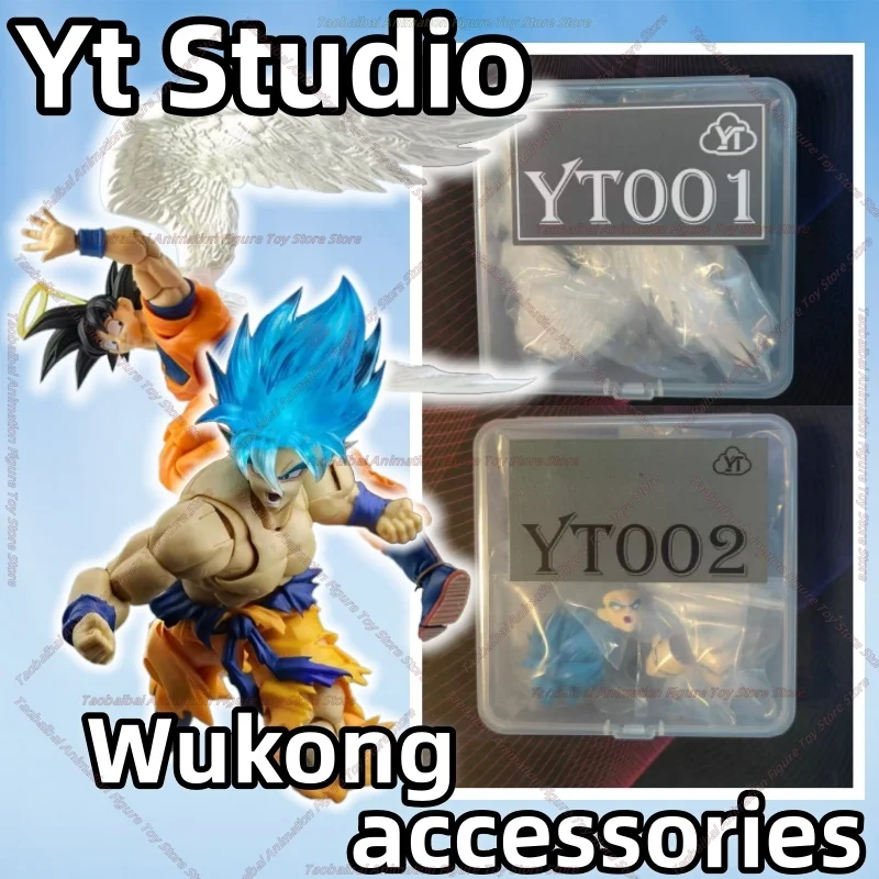 

[Ship Within 24 Hours]Yt Studio Dragon Ball SHF [Super Blue Head Sculpture] & [Angel Wings] Sun Wukong Accessory Pack Collect