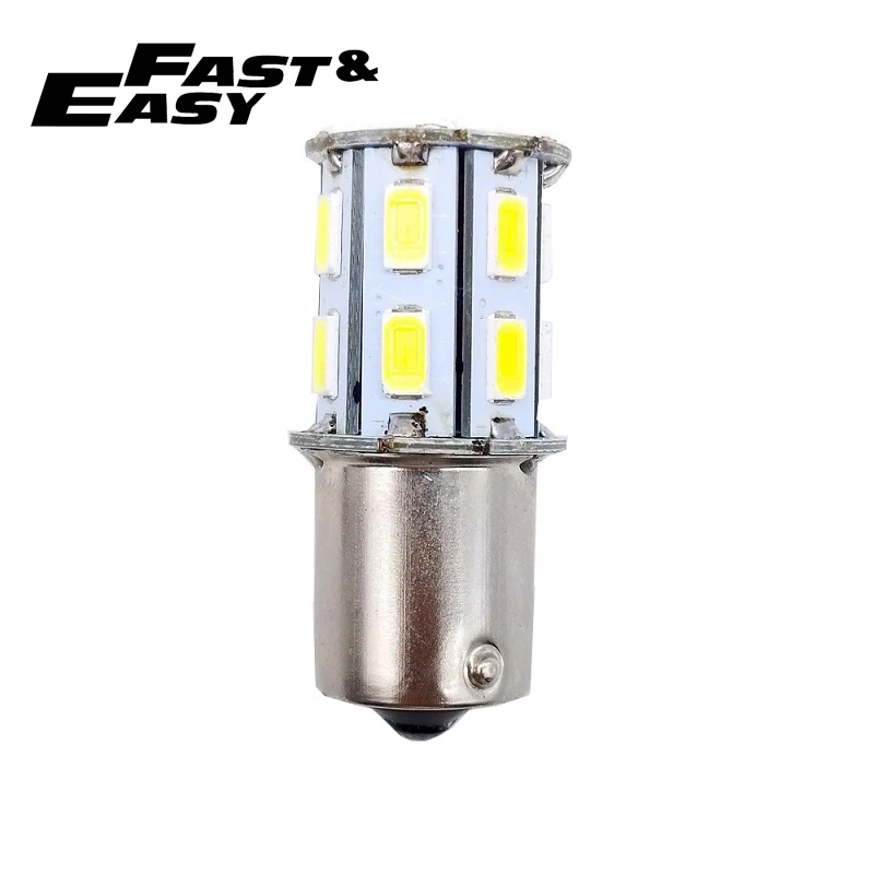 BA15S 1156 20SMD 3050 Canbus Led Lamp For Car Clearance lights Turn Signal Parking Brake Lights  12V  2W  240LM 6500K