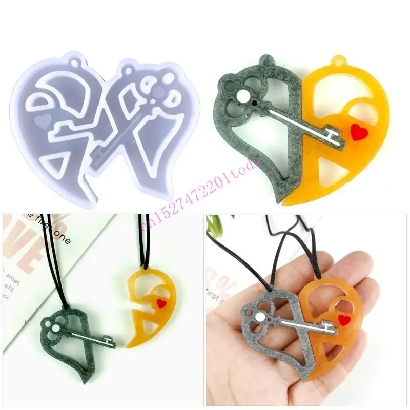 

M76B Creative Heart Designs Sturdy Silicone Mould Portable Accessory for Craft Enthusiasts Home Decoration Projects