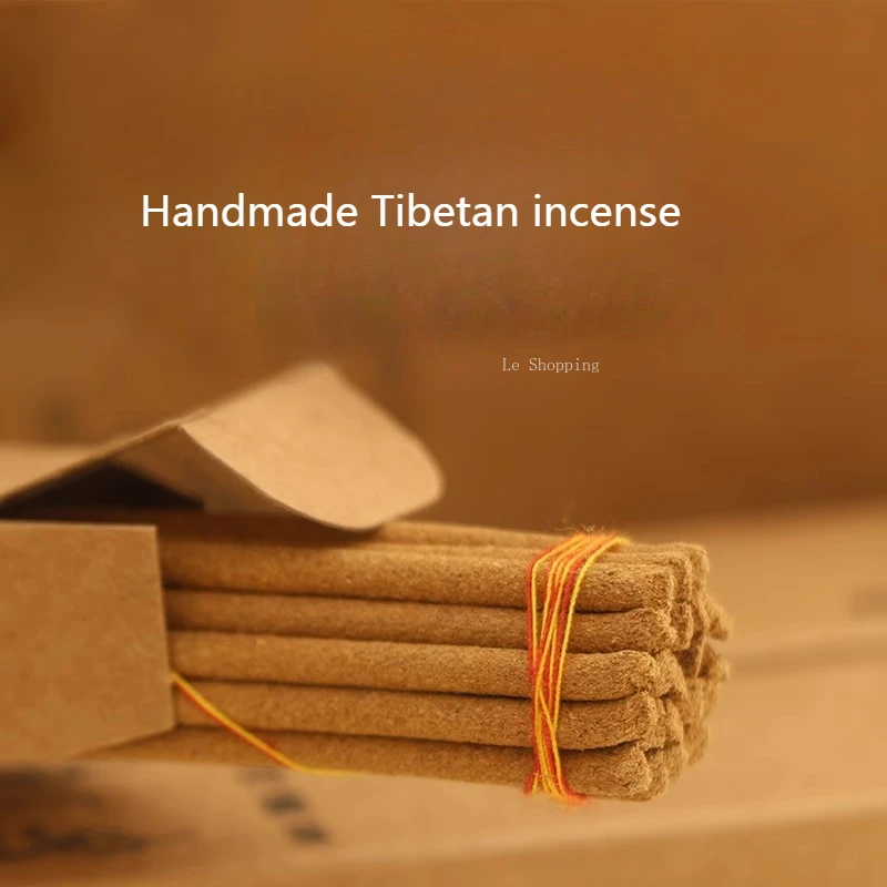 Handmade Natural Incense Sticks Sandalwood God of Wealth Tibetan Incense Invigorate The Spirit Purify Air Soothe Mind Joss Stick