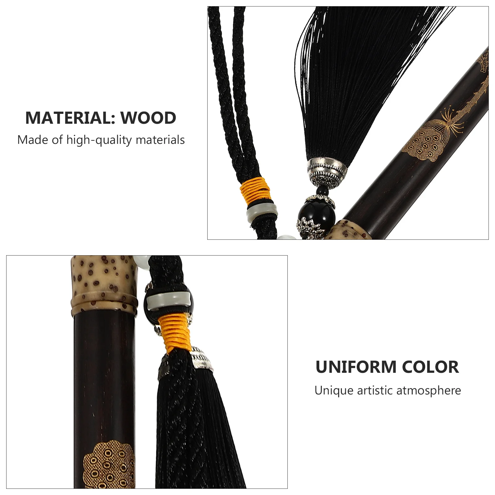 

1Pcs Stylish Incense Stick Holder Wooden Stick Container Household Decoration Fine Texture Clear Lines Convenient