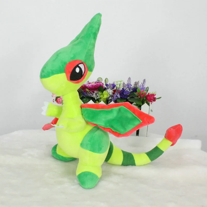 

30CM Cartoon Pokemon Flygon Toys Animals Anime Doll Children For Birthday Gifts