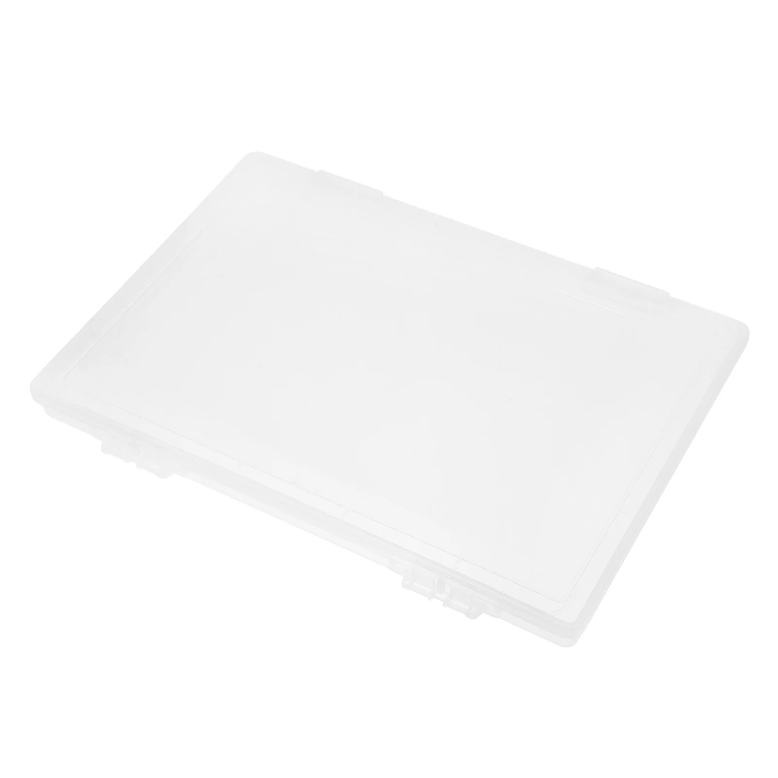 

2 PCS File Box Filing Boxes with Lids Craft Organizers and Storage Document Desktop