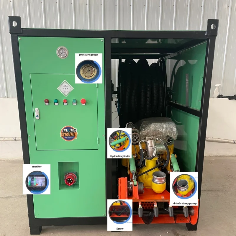 Tracked Crawler Dredging Robot for Aquaculture Pond Underwater Cleaning Remote Control Silt Removal